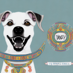 50+ Unique Creole Dog Names to Inspire You A happy dog with a unique creole-inspired collar