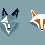 Are Foxes Smarter Than Dogs A fox and a dog side-by-side